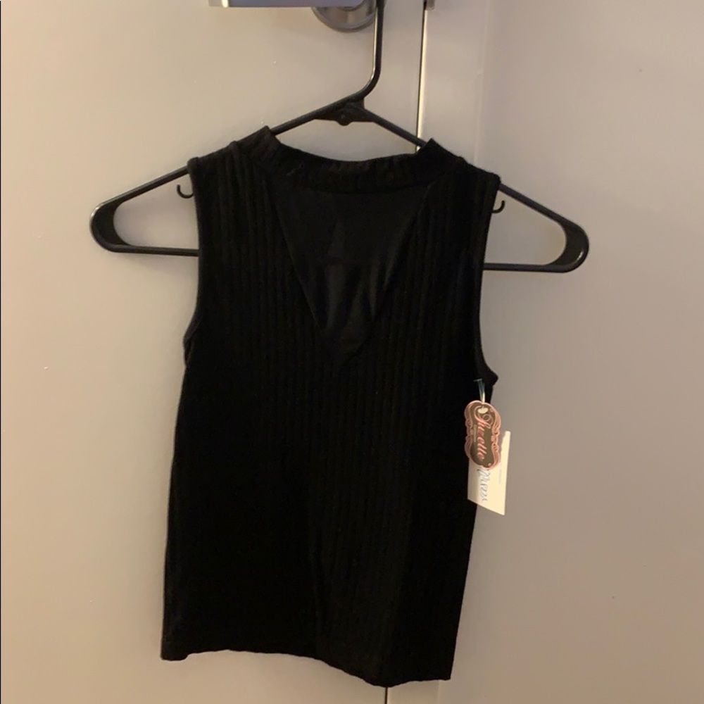 NWT Black Tank Top